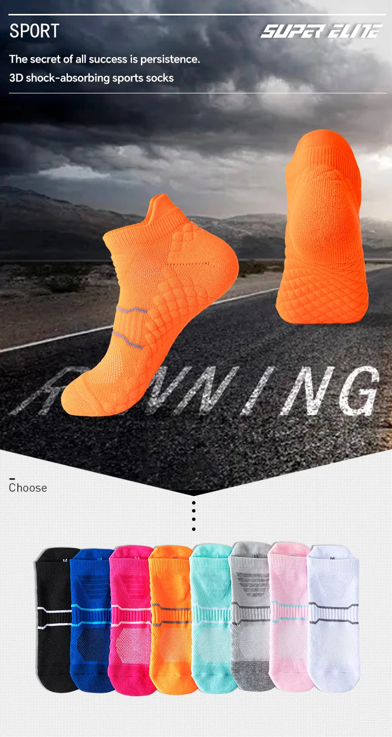 YUPAO Women’s Pure Cotton Breathable Anti-Slip Boat Socks