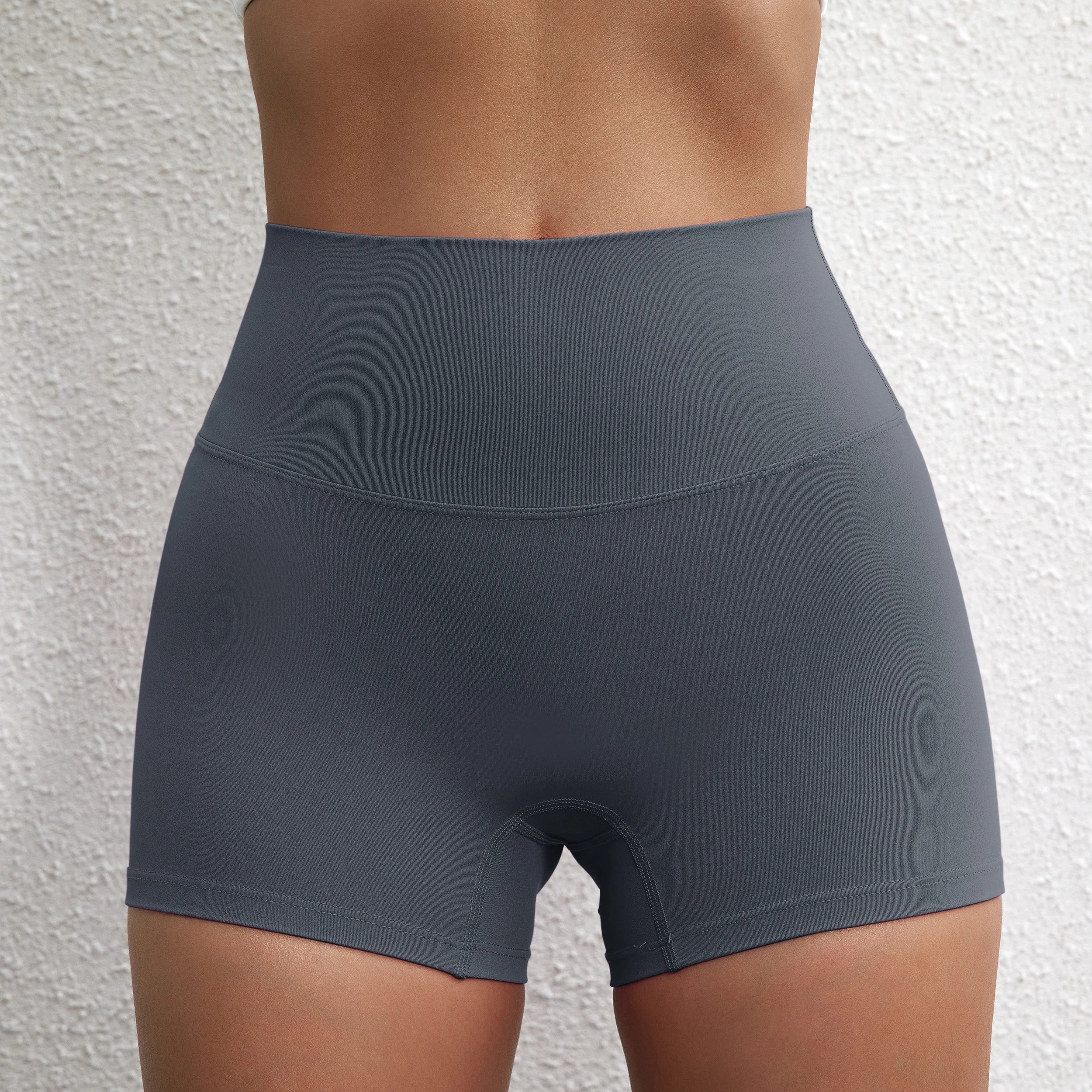 High-Waist Seamless Yoga & Cycling Shorts For Women