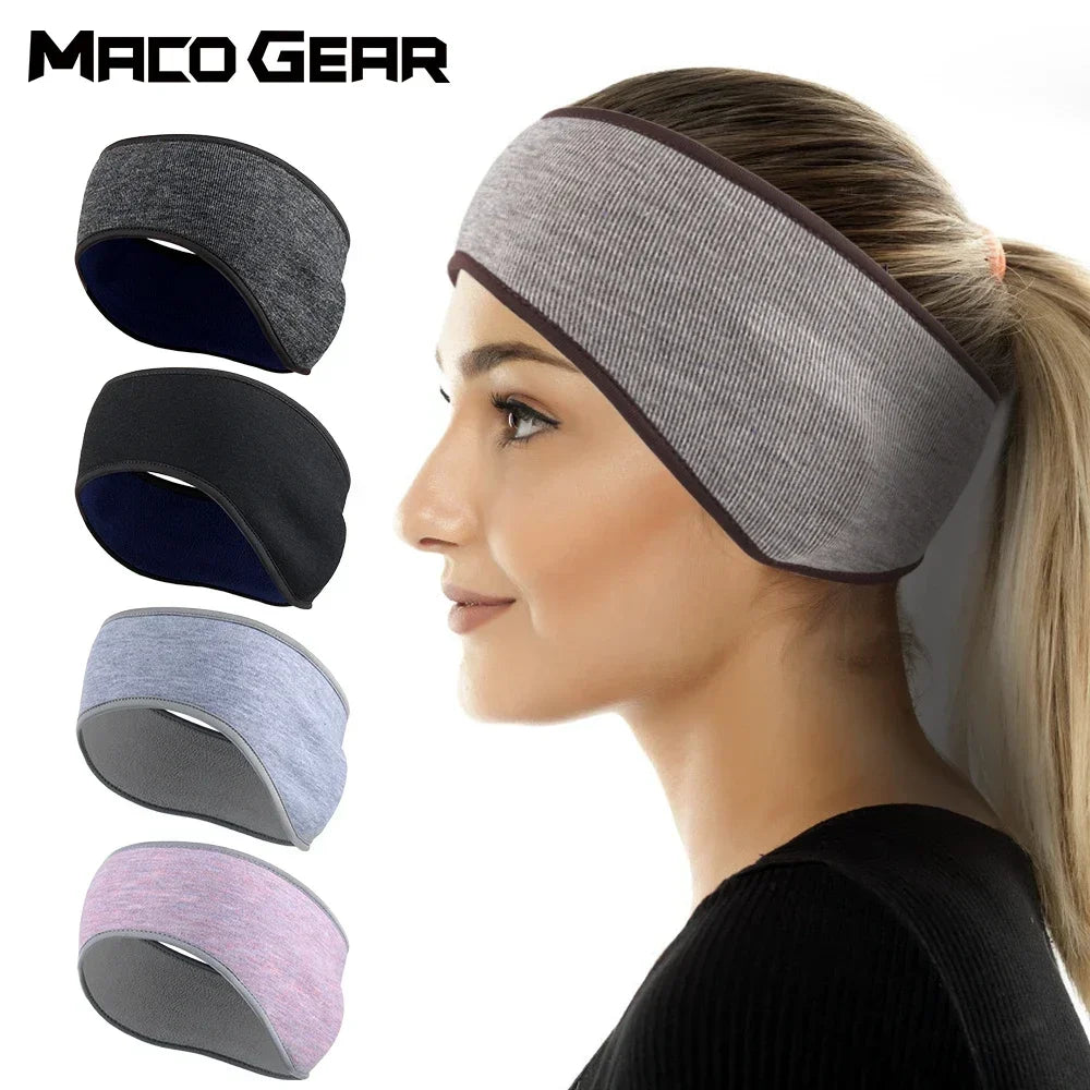 Winter Thermal Fleece Sweatband Headband