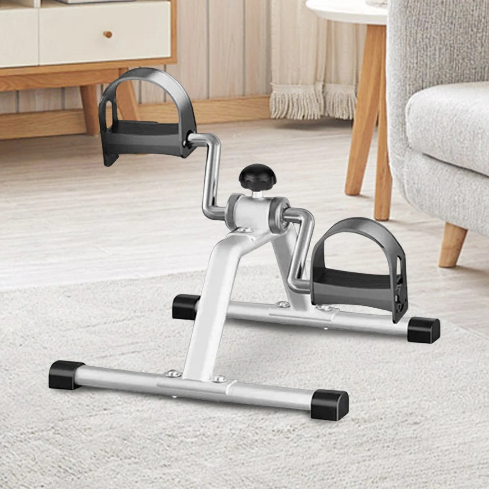 Folding Portable Foot Pedal Exerciser with Adjustable Resistance