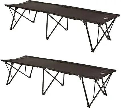 Kamp-Rite Kwik Cot Folding Portable Bed (2 Pack)