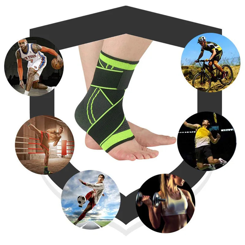Adjustable Compression Ankle Brace Support