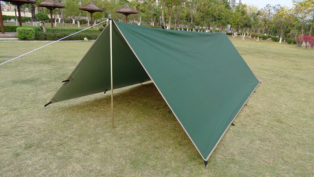 Waterproof Camping Tent Tarp with 19 Hang Points