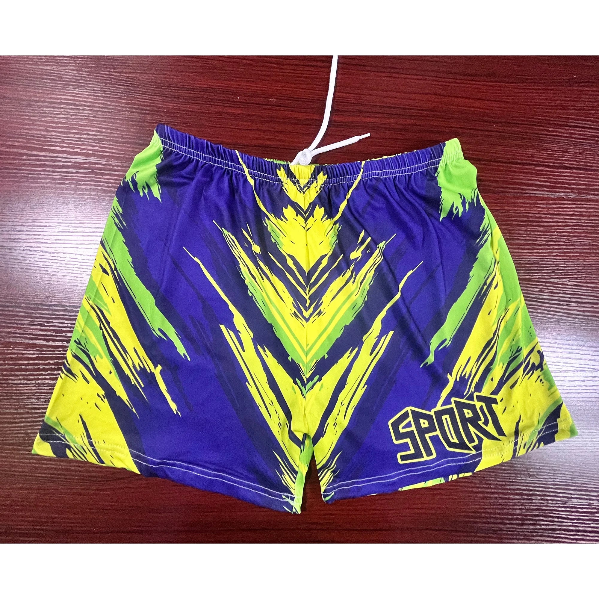 Men's Plus Size 5XL 3D Printed Swim Trunks