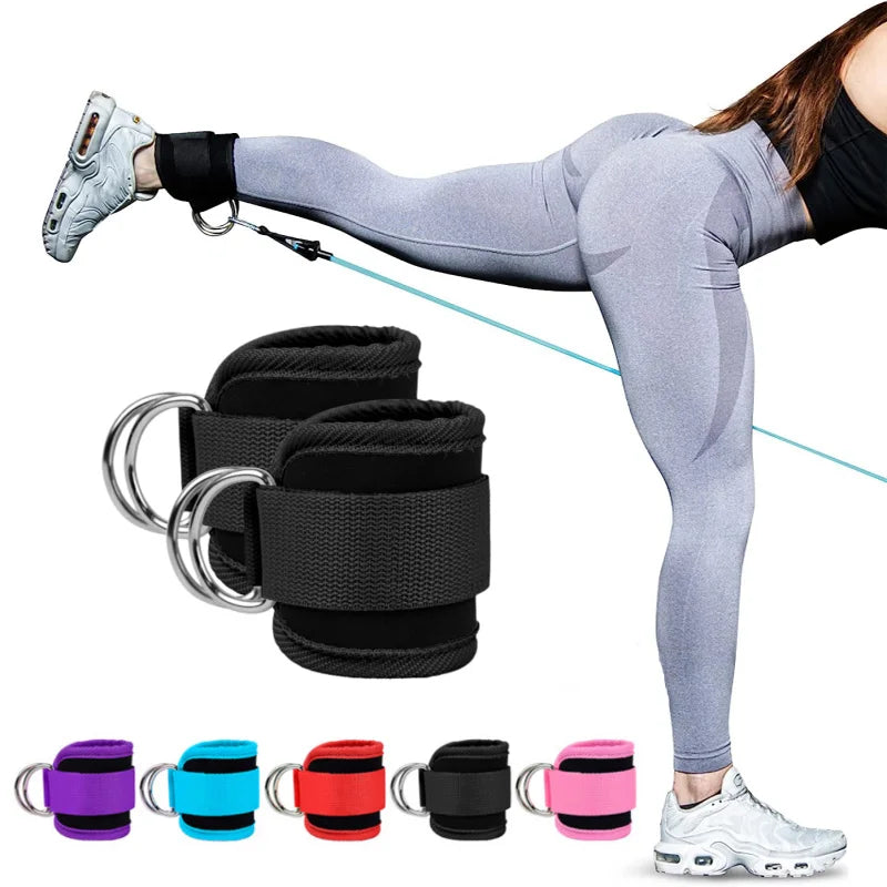 TPE Resistance Bands Ankle Straps Fitness Set