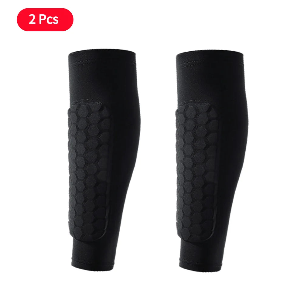1/2Pcs Soccer Shin Guard Sleeve for Kids & Adults