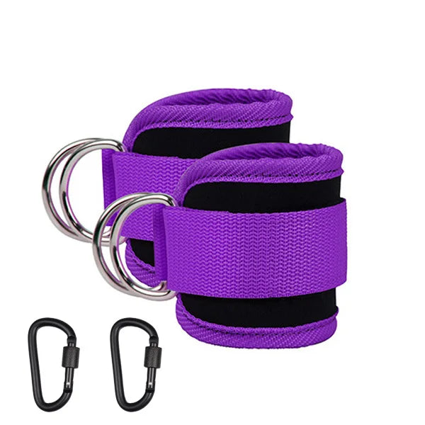 TPE Resistance Bands Ankle Straps Fitness Set