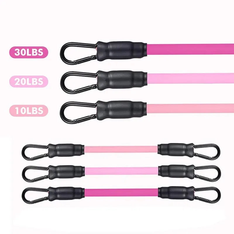 TPE Resistance Bands Ankle Straps Fitness Set